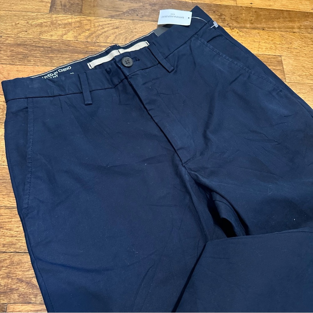 NWT Banana Republic Slim Lived-In Chino (ACCEPTING OFFERS) - Picture 5 of 7